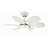 Multi coloured ceiling fan with light Turbo 2 by Westinghouse