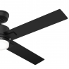 Mila Matt Black with DC motor and LED light by Hunter