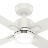 Mila White with DC motor and LED light by Hunter