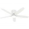 Valancia White with LED light and remote control by Hunter