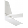 Outdoor white ceiling fan with DC motor and LED light Typhoon by FARO