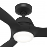 Calabasas  Matt Black with DC motor and LED light by Hunter
