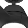 Calabasas  Matt Black with DC motor and LED light by Hunter