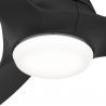 Calabasas  Matt Black with DC motor and LED light by Hunter