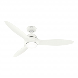 Calabasas White with DC motor and LED light by Hunter