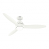 Calabasas White with DC motor and LED light by Hunter