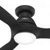 Calabasas LP  Matt Black with DC motor and LED light by Hunter