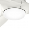 Calabasas LP White with DC motor and LED light by Hunter