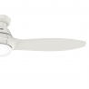 Calabasas LP White with DC motor and LED light by Hunter
