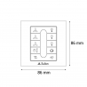 Sulion DC Ceiling fans Wall Remote control