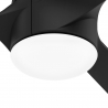 Rosedale Black with DC motor and LED light by Hunter