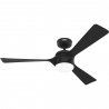 Rosedale Black with DC motor and LED light by Hunter