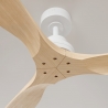 Nati 107 White Natural Outdoor Ceiling fan with DC motor by Sulion
