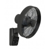 AIros ECO Design Black  wall mounted fan with remote control by Casafan