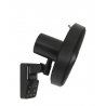 AIros ECO Design Black  wall mounted fan with remote control by Casafan