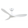 ECO GENUINO 122 MW  White with DC motor and remote control by Casafan