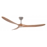 ECO GENUINO 180 ΒΝ ΕΜ Brushed Chrome Oak with DC motor and remote control by Casafan