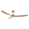 ECO GENUINO 180 MG ΕΜ Brushed Brass Oak with DC motor and remote control by Casafan