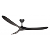 ECO GENUINO 180 MS MS Matt Black with DC motor and remote control by Casafan