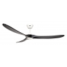 ECO GENUINO 180 MW MS Matt White Matt Black with DC motor and remote control by Casafan