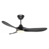ECO GENUINO L 122 MS Matt Black with DC motor and LED Light by Casafan