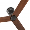 Marine Outdoor Brown ceiling fan with DC motor  by FARO