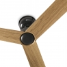 Marine Outdoor Brown Walnut ceiling fan with DC motor  by FARO
