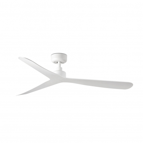 Marine Outdoor White Oak ceiling fan with DC motor  by FARO