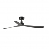 Rocker Black ceiling fan with DC motor  by FARO