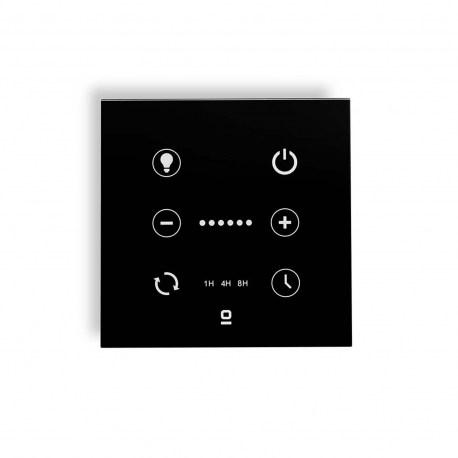 Wall Control Black for Faro DC ceiling fans