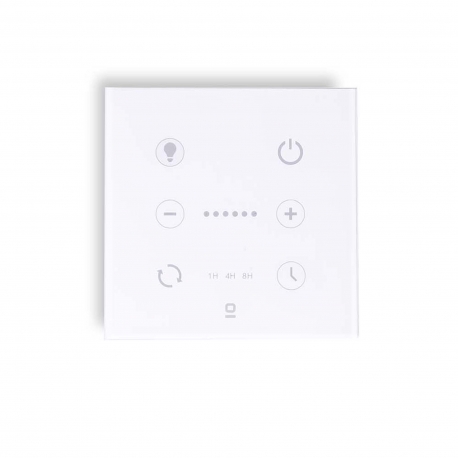 Wall Control Black for Faro DC ceiling fans