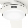 Marina White Outdoor (IP44) Ceiling Fan with remote control and LED by Hunter