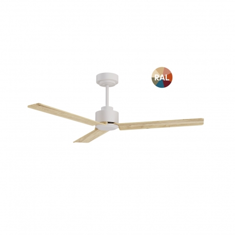 Anne 127 White Clear Wood  with DC motor from Sulion