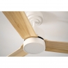 Anne 127 White Natural Wood with DC motor and LED (GL) from Sulion