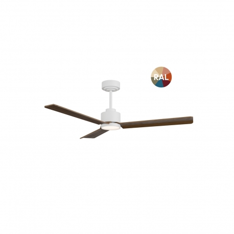 Anne 127 White Medium Wood with DC motor and LED (GL) from Sulion
