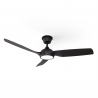 Dana 132 Brown Outdoor Ceiling fan with DC motor and LED light by Sulion