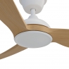 Dana 132 White Outdoor Ceiling fan with DC motor by Sulion