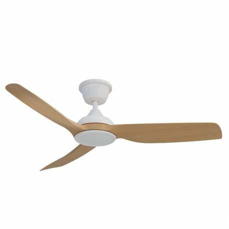 Dana 132 White Outdoor Ceiling fan with DC motor by Sulion