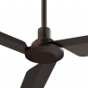 Nox 90 Graphite Outdoor Ceiling fan with DC motor by Sulion
