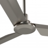 Nox 90 Chrome Outdoor Ceiling fan with DC motor by Sulion