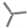 Nox 90 Chrome Outdoor Ceiling fan with DC motor by Sulion