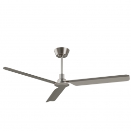 Nox 90 Chrome Outdoor Ceiling fan with DC motor by Sulion