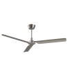 Nox 90 Chrome Outdoor Ceiling fan with DC motor by Sulion