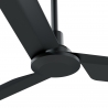 Nox 132 Chrome Outdoor Ceiling fan with DC motor by Sulion