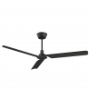 Nox 132 Chrome Outdoor Ceiling fan with DC motor by Sulion