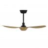Ivy Neo 100 White Natural Outdoor Ceiling fan with DC motor and LED light by Sulion
