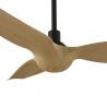 Ivy Neo 100 White Natural Outdoor Ceiling fan with DC motor and LED light by Sulion