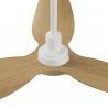 Ivy Neo 100 White Natural Outdoor Ceiling fan with DC motor and LED light by Sulion