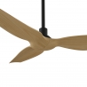Ivy Neo 100 Brown Natural Outdoor Ceiling fan with DC motor by Sulion