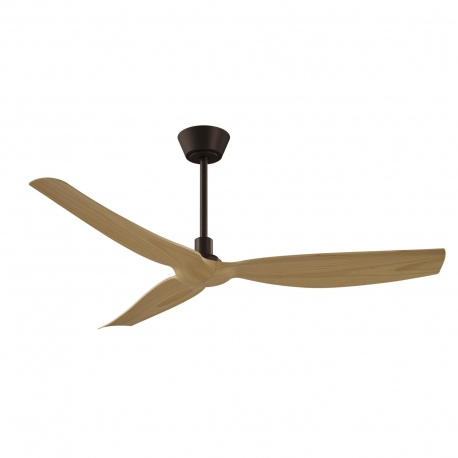 Ivy Neo 132 ΅Black Natural Wood Outdoor Ceiling fan with DC motor by Sulion
